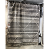 Iman Ivory/Charcoal Hand-Knotted Rug