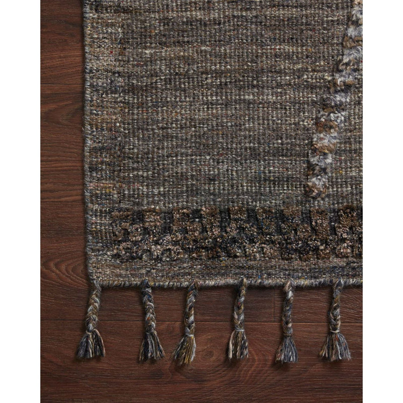 Iman Grey/Multi Hand-Knotted Rug