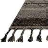 Iman Grey/Multi Hand-Knotted Rug