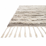 Khalid Ivory/Taupe Hand-Knotted Rug