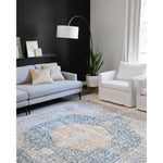 Layla Blue/Tangerine Rug