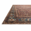 Layla Brick/Blue Rug