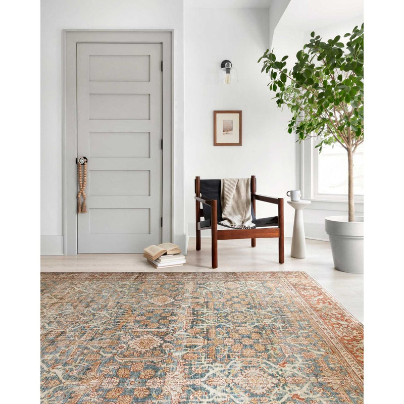 Layla Ocean/Rust Rug