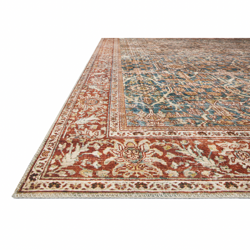 Layla Ocean/Rust Rug