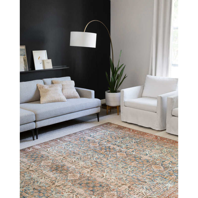 Layla Ocean/Rust Rug