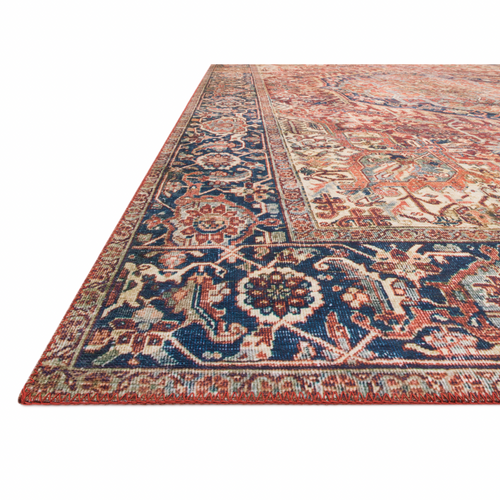 Layla Red/Navy Rug