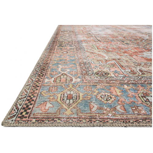 Loren Terracotta/Sky Rug