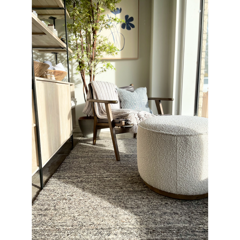 Mulholland Amber Lewis x Loloi Charcoal / Denim Hand-Knotted Rug