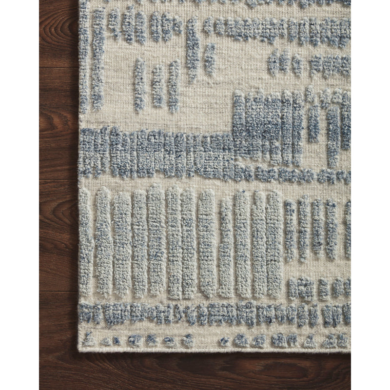 Giselle Ivory / Denim Hand-Knotted Rug