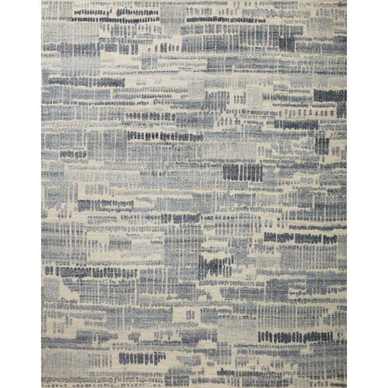 Giselle Ivory / Denim Hand-Knotted Rug