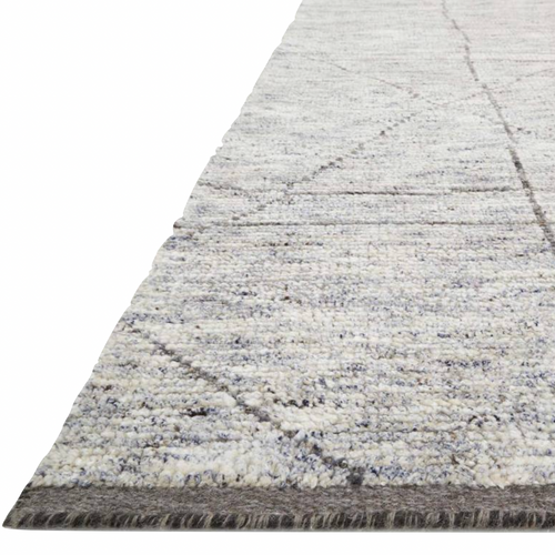 Tribeca Slate/Grey Hand-Knotted Rug