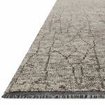 Tribeca Smoke/Grey Hand-Knotted Rug