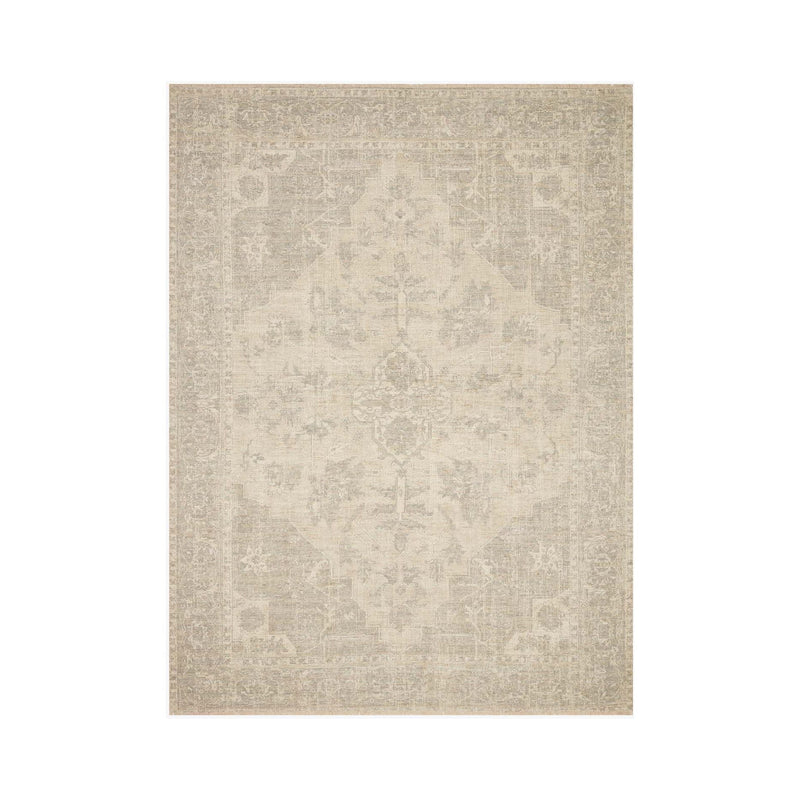 Priya Ivory / Grey Rug
