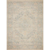 Priya Bone / Bluestone Rug