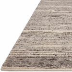 Ryan Charcoal / Ivory Hand-Knotted Rug