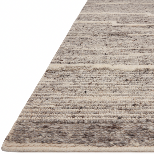 Ryan Charcoal / Ivory Hand-Knotted Rug