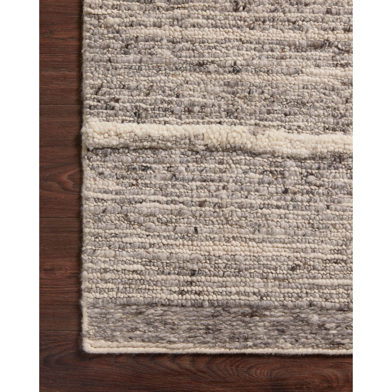 Ryan Charcoal / Ivory Hand-Knotted Rug