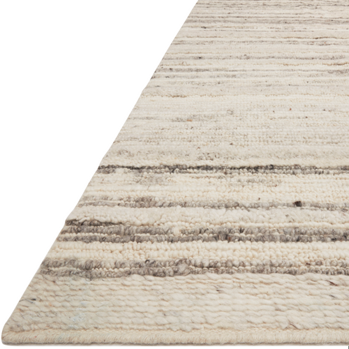 Ryan Natural / Grey Hand-Knotted Rug