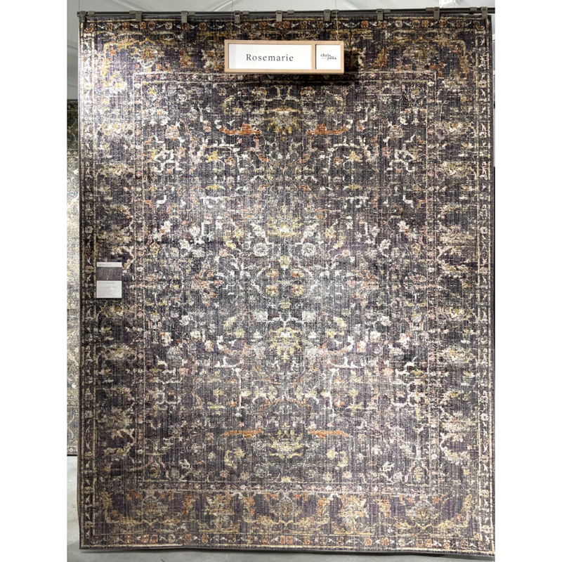 Rosemarie Chris Loves Julia x Loloi Graphite / Multi ROE-04 Rug