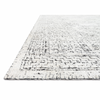 Vox White / Black Hand-Knotted Rug