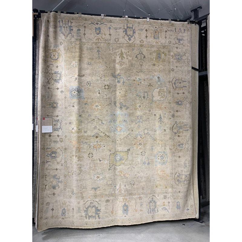 Vivienne Dune / Stone Hand-Knotted Rug