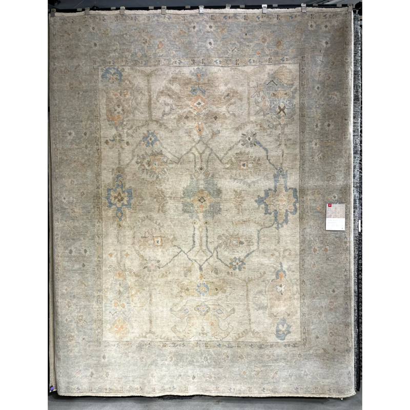 Vivienne Stone/Mist Hand-Knotted Rug