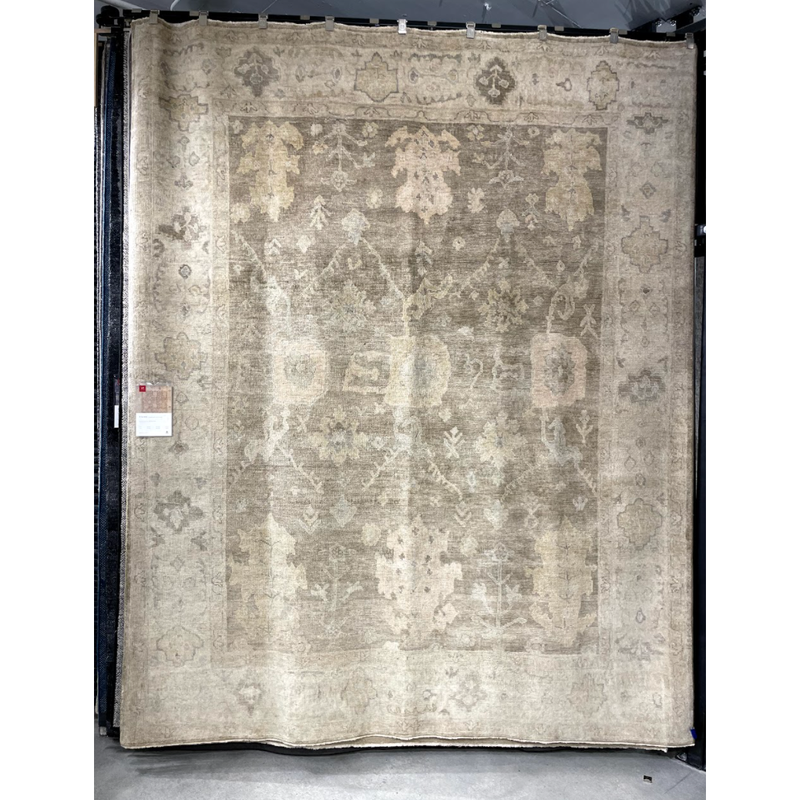 Vivienne Moss Gray / Stone Hand-Knotted Rug