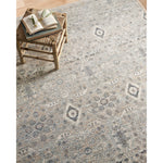 Zuma Amber Lewis x Loloi Silver / Sky Rug