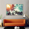 Vintage Style Palm Trees Wall Art