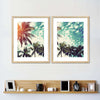 Vintage Style Palm Trees Wall Art