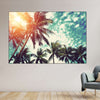 Vintage Style Palm Trees Wall Art