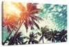 Vintage Style Palm Trees Wall Art
