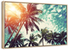 Vintage Style Palm Trees Wall Art