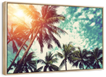 Vintage Style Palm Trees Wall Art