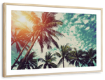 Vintage Style Palm Trees Wall Art