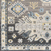 Cabacungan Black & Blue Washable Area Rug