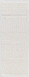 Drago White Washable Area Rug