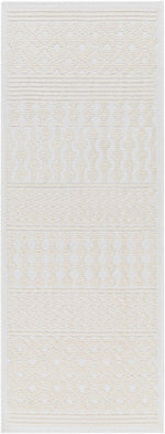 Drago White Washable Area Rug