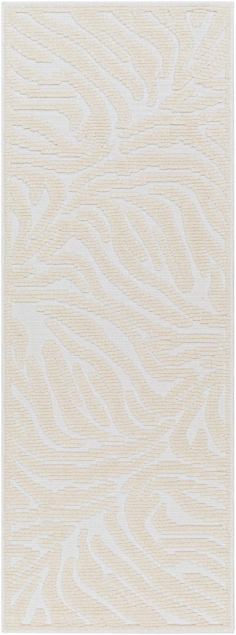 Keto Cream Washable Area Rug