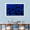 Royal Blue Roses Wall Art