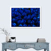 Royal Blue Roses Wall Art
