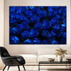 Royal Blue Roses Wall Art