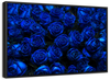 Royal Blue Roses Wall Art