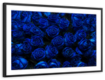 Royal Blue Roses Wall Art
