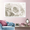 Pure White Roses Wall Art