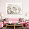 Pure White Roses Wall Art