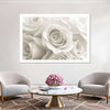 Pure White Roses Wall Art