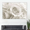 Pure White Roses Wall Art