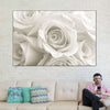 Pure White Roses Wall Art