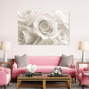 Pure White Roses Wall Art